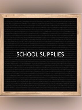School Supplies